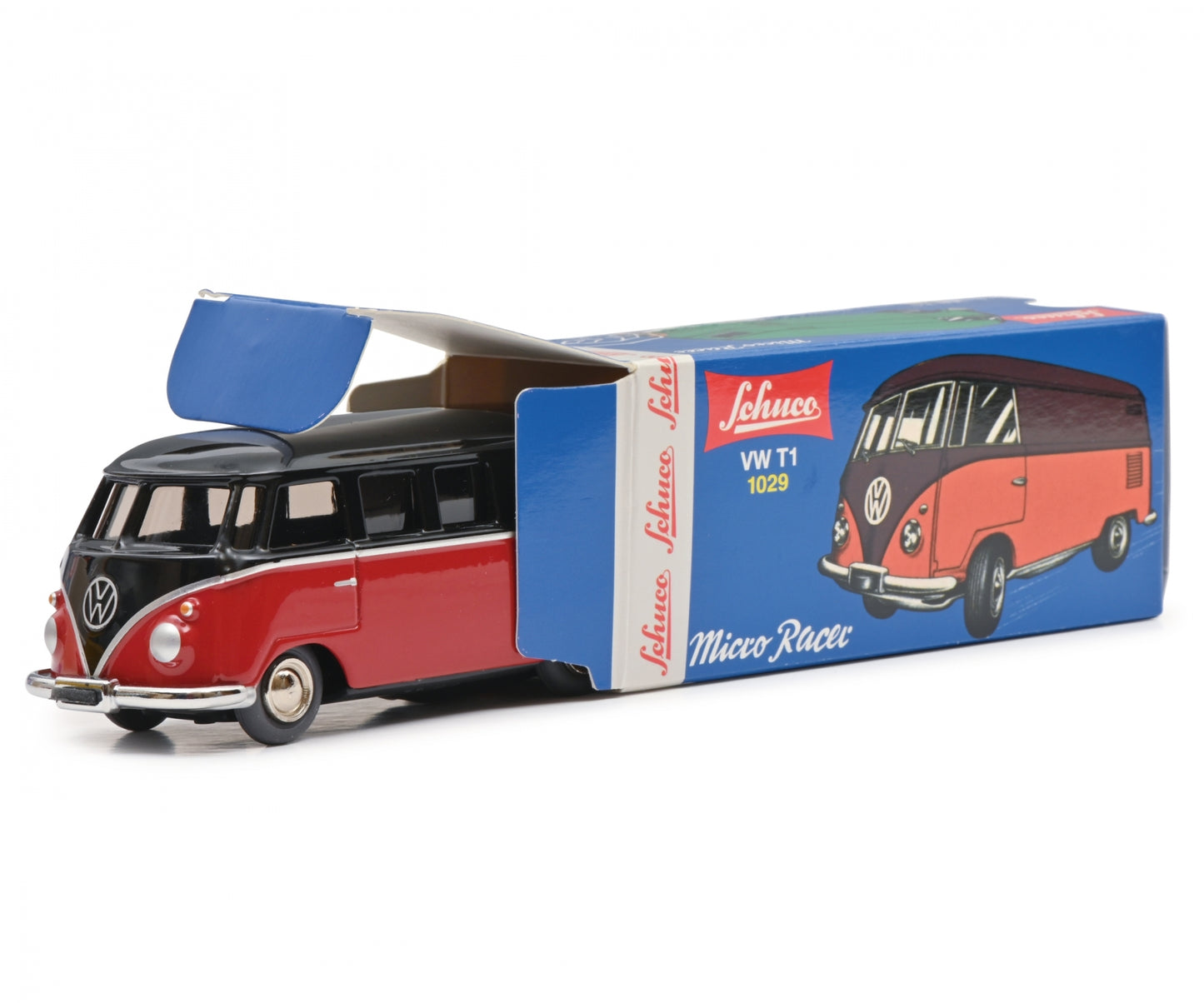 Schuco Clockwork car Micro Racer Volkswagen T1 bus 450197400