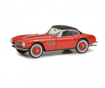 Schuco 1:43 BMW 507 with Hardtop red black 450218600