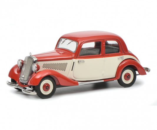 Schuco 1:43 Mercedes-Benz 170 V Limousine red white Limited 750 450247000