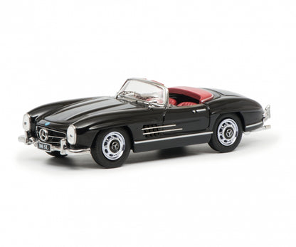 Schuco 1/43 Mercedes-Benz 300SL Roadster black 450249700