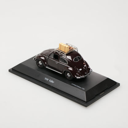 Schuco 1:43 Volkswagen beetle wine red 450256800