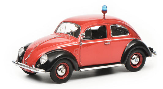 Schuco 1:43 Volkswagen Beetle Ovali fire department 450258900