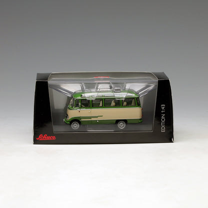 Schuco 1:43 Mercedes-Benz O319 green/cream 450291700