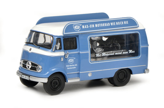 Schuco 1/43 Mercedes-Benz L319 promotion car NSU-Max with Piccolo NSU-Max 450291800