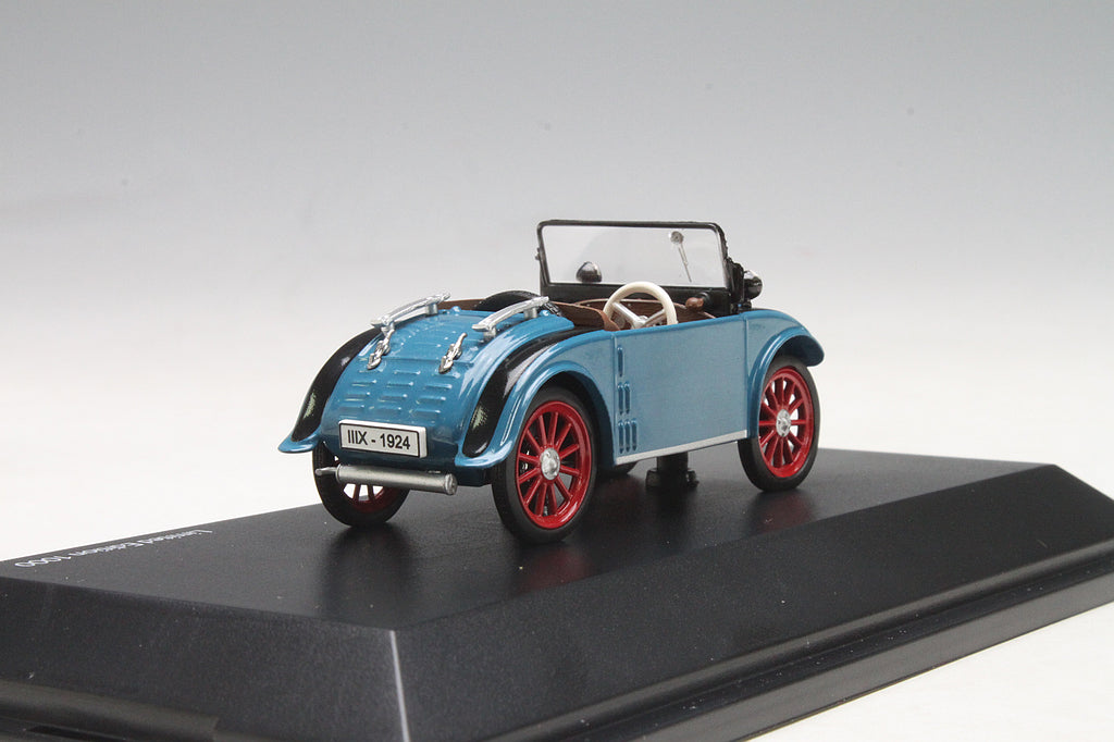 Schuco 1:43 Hanomag Kommissbrot Cabriolet blue 450295900