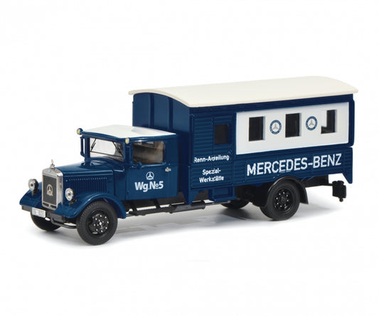 Schuco 1:43 Mercedes-Benz Lo 2750 Rennabteilung-Spezialwerkstatte 450310600