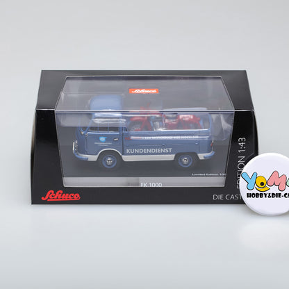 Schuco 1:43 FK Ford Taunus 1000 pick-up with NSU-Max NSU-Service 450328700