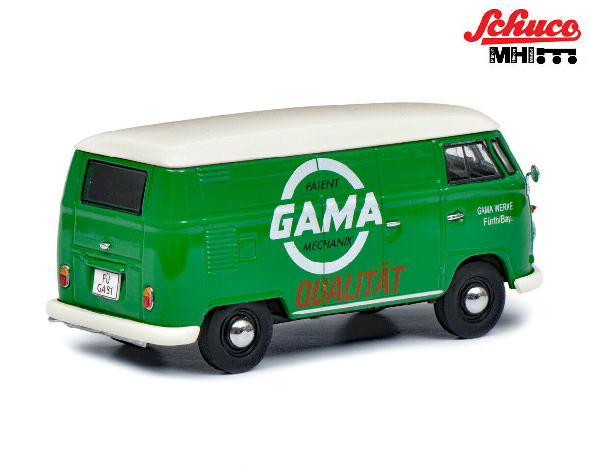 Schuco 1:43 Volkswagen T1 box van Gama Limited 500 450358700