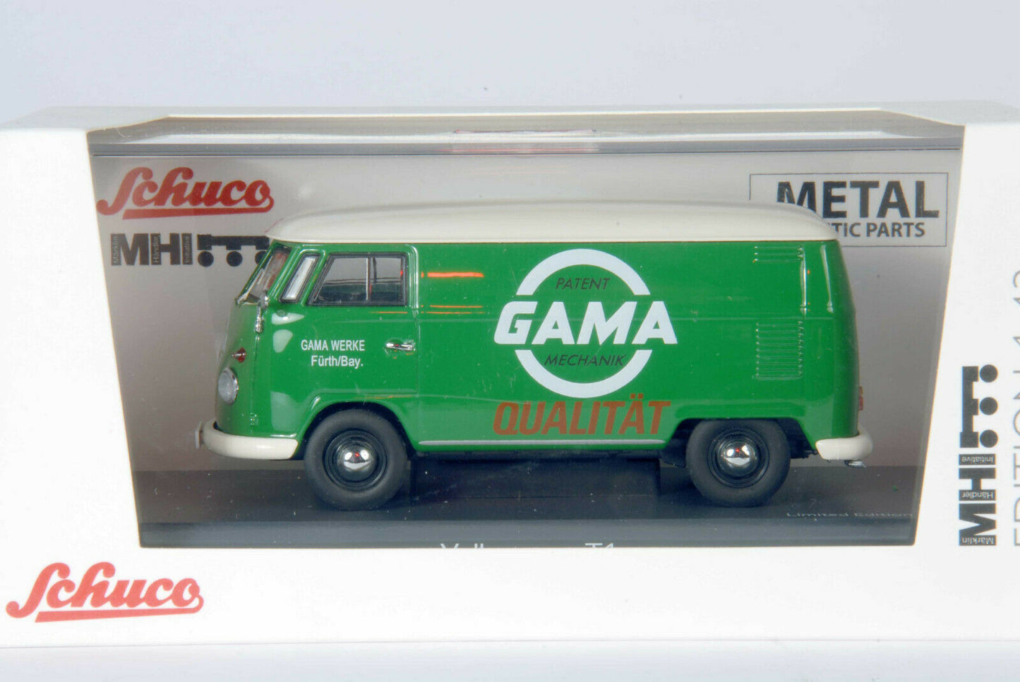 Schuco 1:43 Volkswagen T1 box van Gama Limited 500 450358700