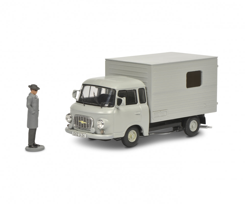 Schuco 1:43 Barkas B1000 truck van with Figurine 450365600