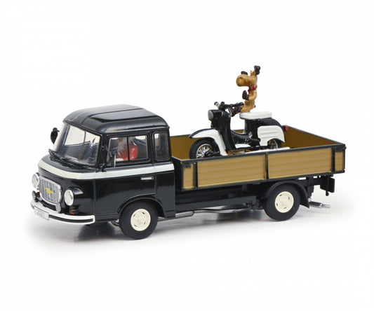 Schuco 1:43 Barkas B1000 XMAS 2021 Motorcycle 450367400