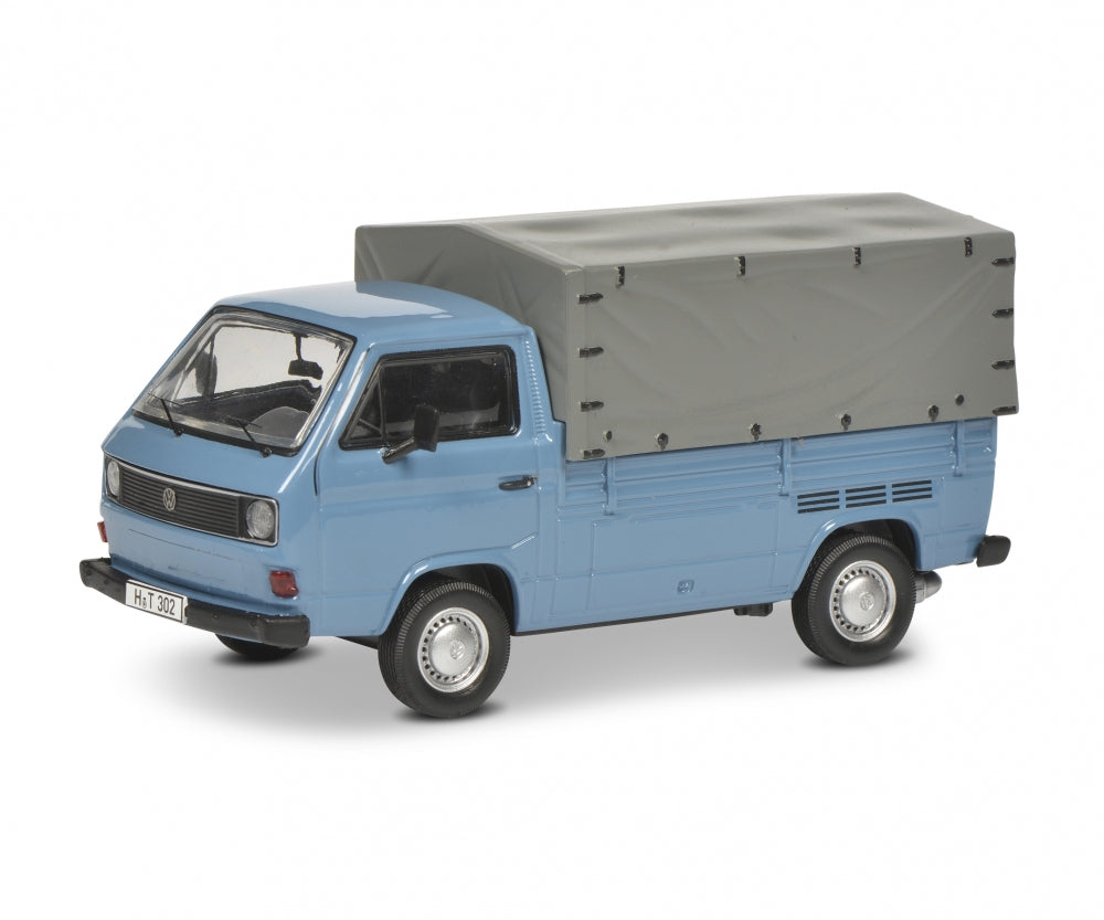 Schuco 1:43 Volkswagen T3 pick-up and box van 3 cars set 40 Years of VW T3 450368600