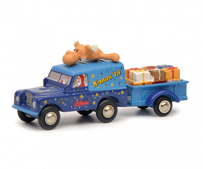Schuco 1:90 Piccolo Land Rover with trailer Christmas Edition 2019 Limited 750 450502800