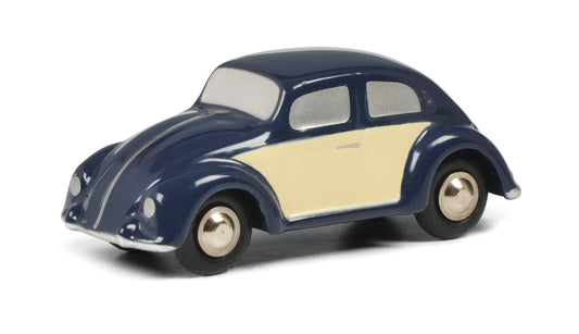 Schuco 1:90 Piccolo Volkswagen Beetle blue/beige 450540400