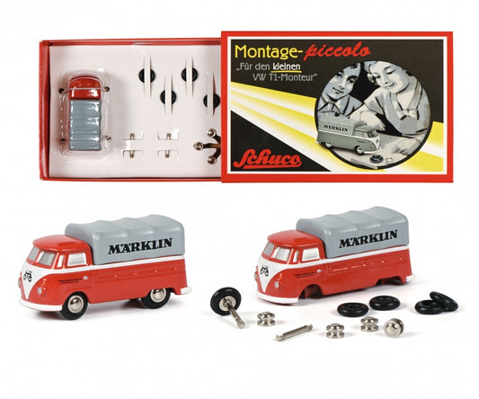 Schuco 1:90 Piccolo Volkswagen T1 Construction Kit 450557700