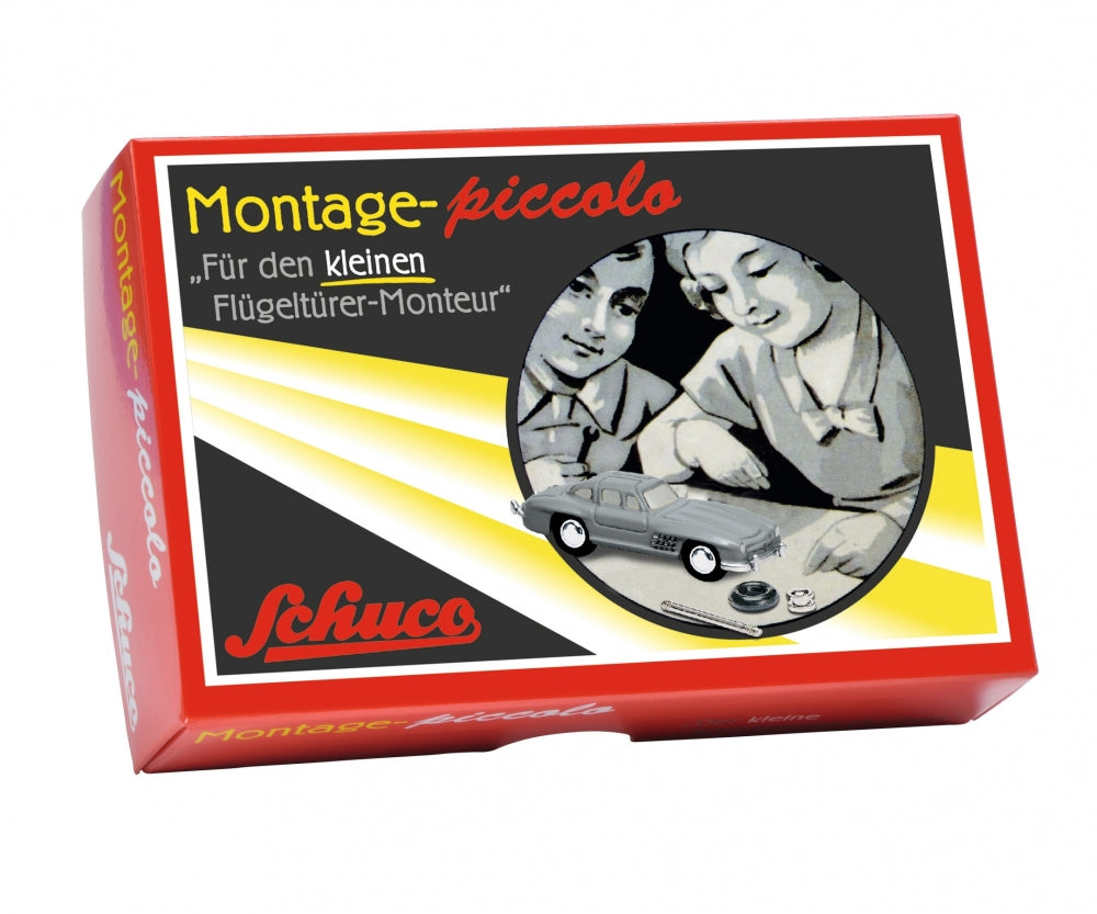Schuco 1:90 Piccolo Mercedes-Benz 300 SL Der kleine Flügeltürer-Monteur Construction Kit 450559500