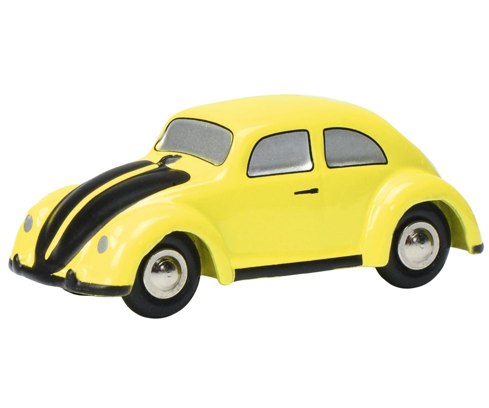 Schuco 1:90 Piccolo Volkswagen Beetle Yellow/Black 450561500