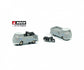 Schuco 1:90 Piccolo Volkswagen T1 truck BMW motorcycle service 450563500