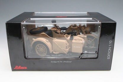 Schuco 1:10 Zundapp KS750 Africa Corps beige 450661400