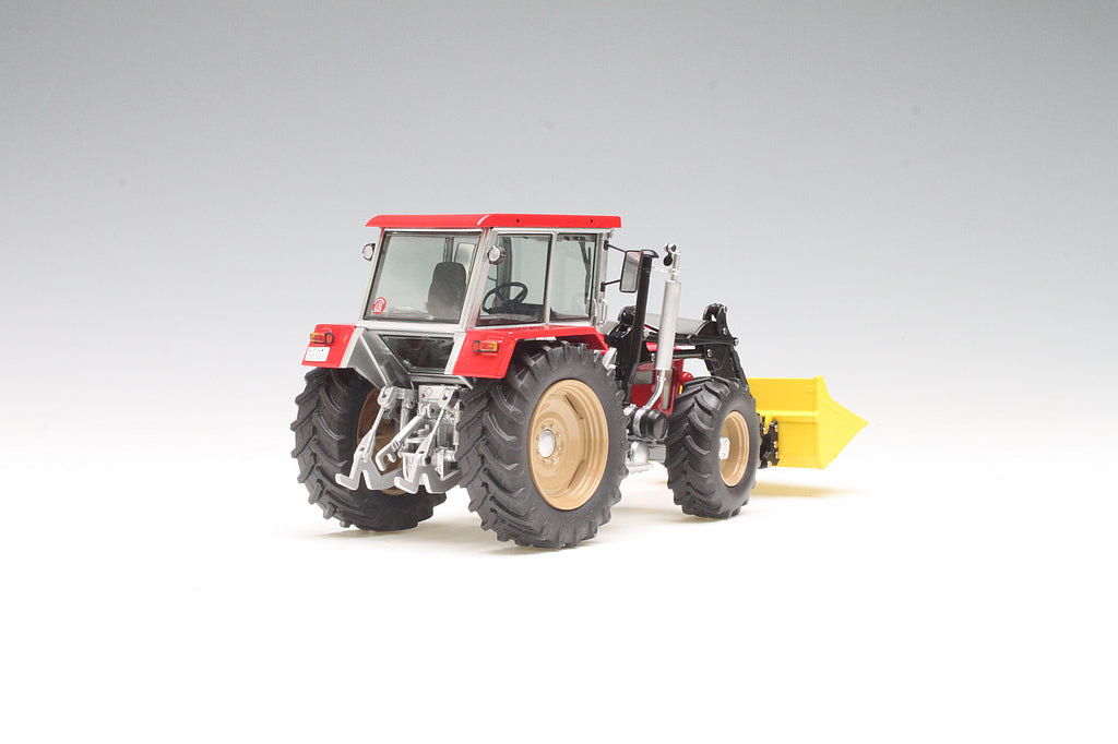 Schuco 1:32 Schluter Compact 1250 TV6 With Front Loaders Tractor Red 450762400