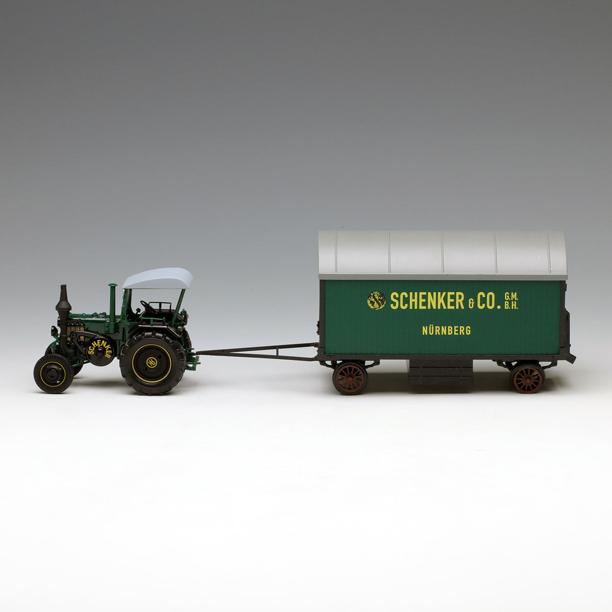 Schuco 1:32 Lanz Bulldog D9506 Tractor with Trailer Schenker & Co. Nurnberg 450769700