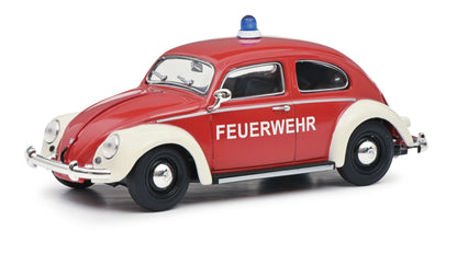 Schuco 1:32 MHI Volkswagen Beetle & T1 fire engine Set 450774300