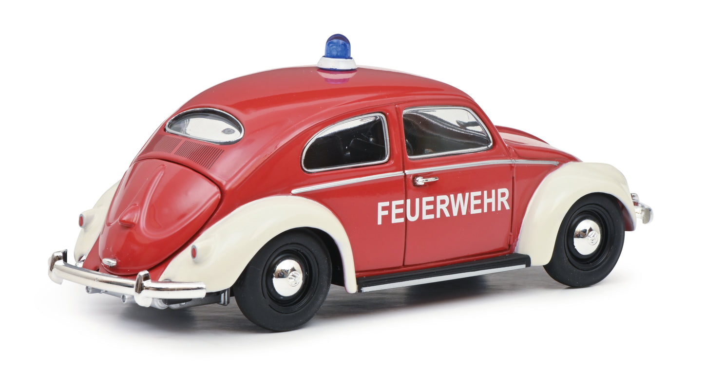 Schuco 1:32 MHI Volkswagen Beetle & T1 fire engine Set 450774300