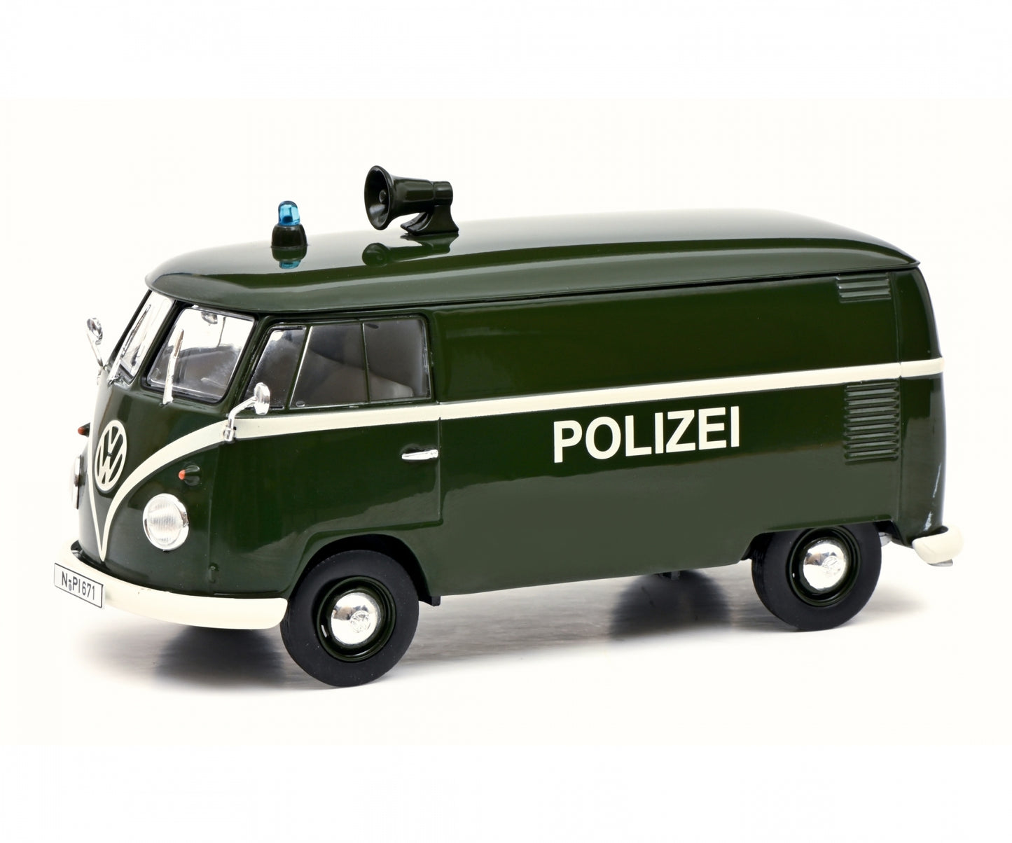 Schuco 1:32 MHI Volkswagen Beetle & T1 Police Vehicles Set 450774400