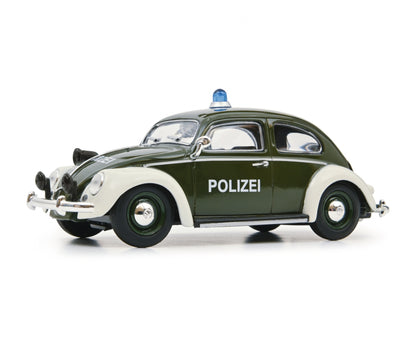 Schuco 1:32 MHI Volkswagen Beetle & T1 Police Vehicles Set 450774400
