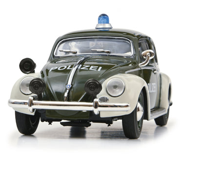 Schuco 1:32 MHI Volkswagen Beetle & T1 Police Vehicles Set 450774400