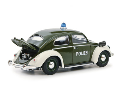Schuco 1:32 MHI Volkswagen Beetle & T1 Police Vehicles Set 450774400