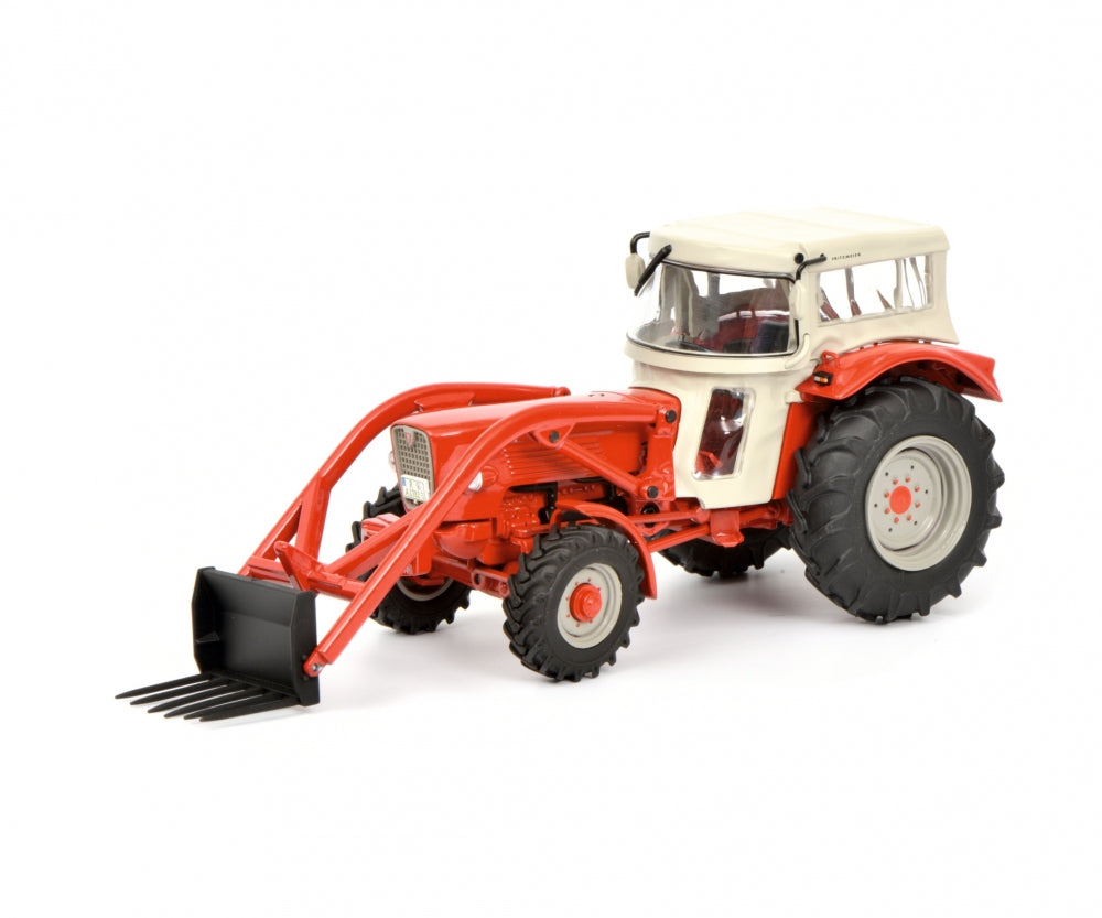 Schuco 1/32 Guldner G60A with roof and front loader Tractor 450778600