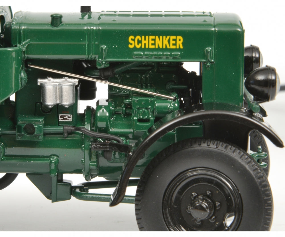 Schuco 1:32 Deutz F3 M417 universal tractor with top and trailer Schenker 450781900