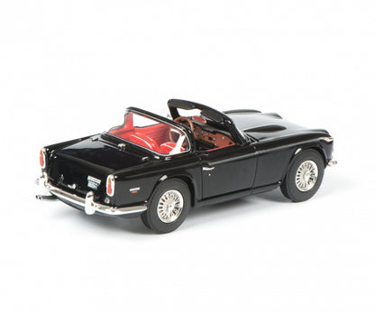 Schuco 1:43 Triumph TR5 with open surrey top Black 450887400