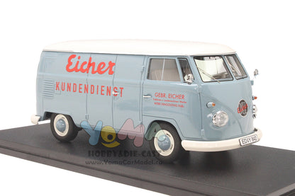 Schuco 1:32 Volkswagen T1 Kasten Eicher customer service blue 450892000