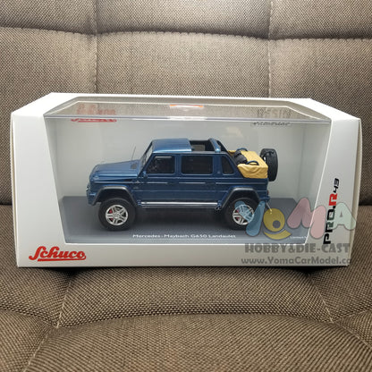 Schuco 1/43 Mercedes-Maybach G650 Landaulet blue 450900400