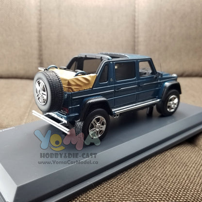 Schuco 1/43 Mercedes-Maybach G650 Landaulet blue 450900400