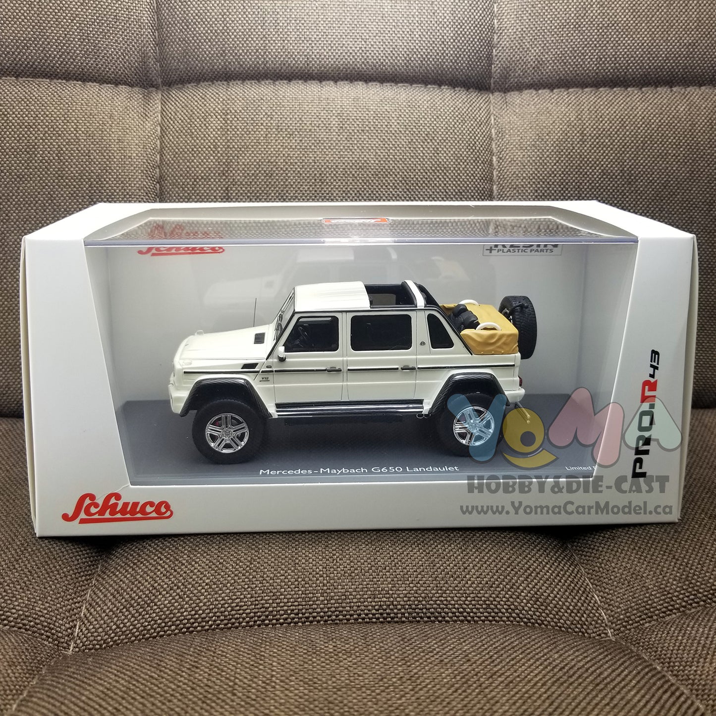 Schuco 1/43 Mercedes-Maybach G650 Landaulet white 450900500