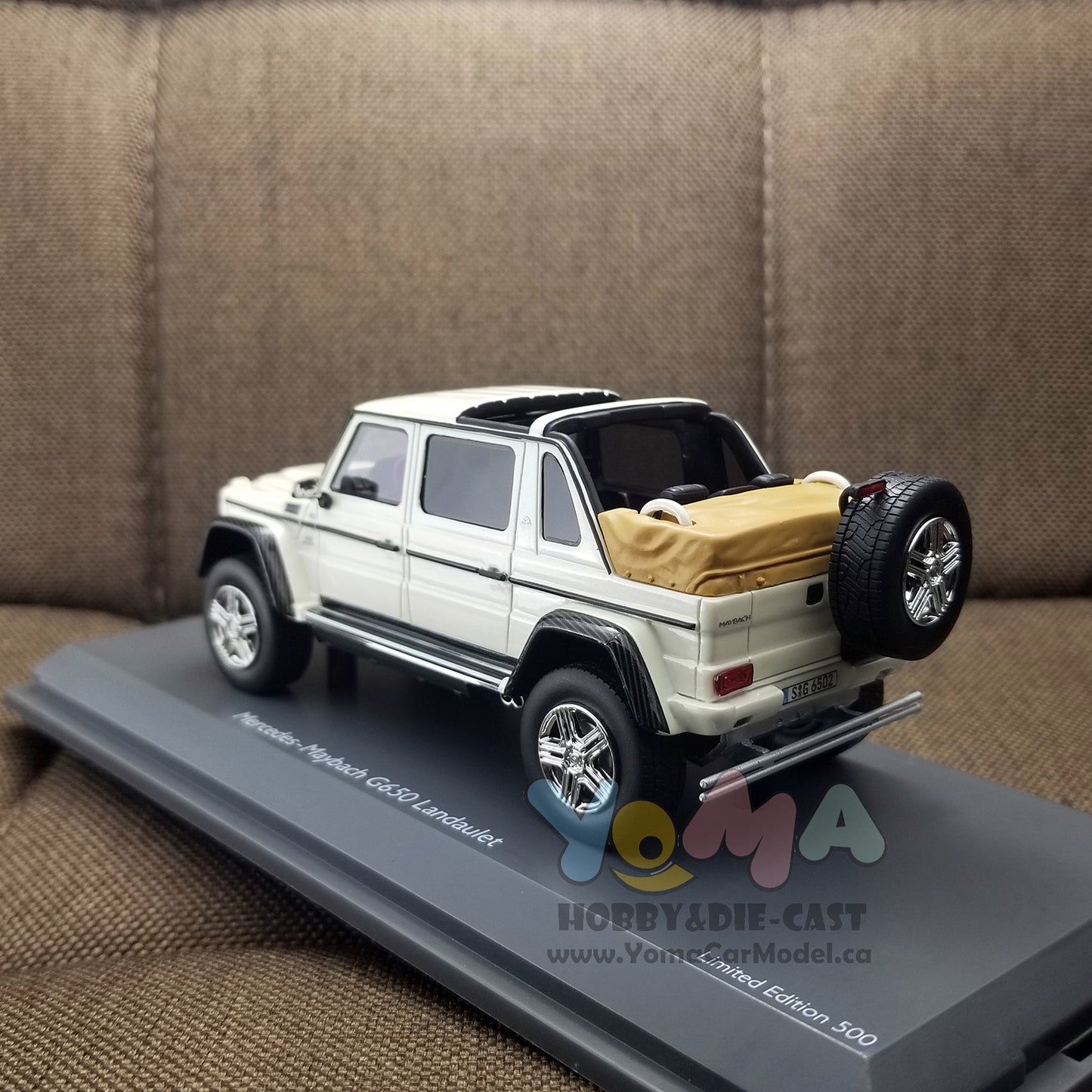 Schuco 1/43 Mercedes-Maybach G650 Landaulet white 450900500