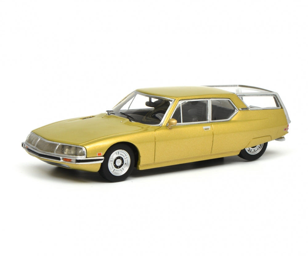 Schuco 1/43 Citroen SM Shooting Brake gold metallic 450903400