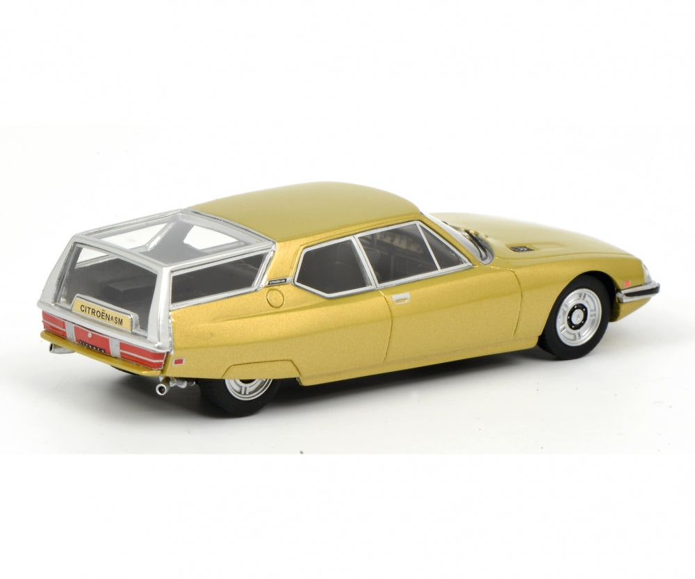 Schuco 1/43 Citroen SM Shooting Brake gold metallic 450903400