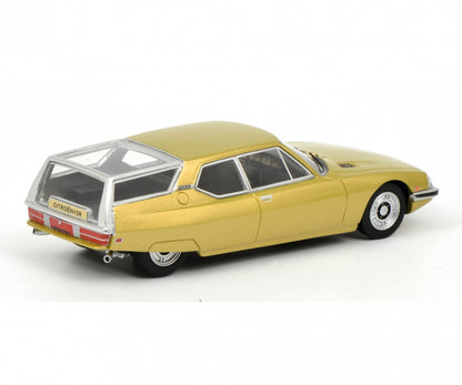 Schuco 1/43 Citroen SM Shooting Brake gold metallic 450903400