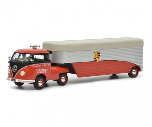 Schuco 1/43 Volkswagen T1b racing transporter Continental Motors 450905600