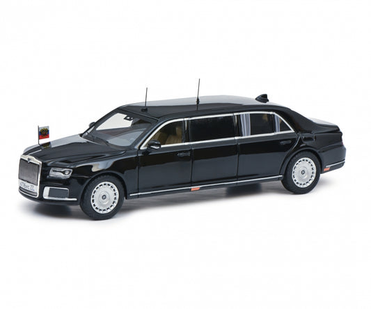 Schuco 1:43 Aurus Senat black President Car 450910000