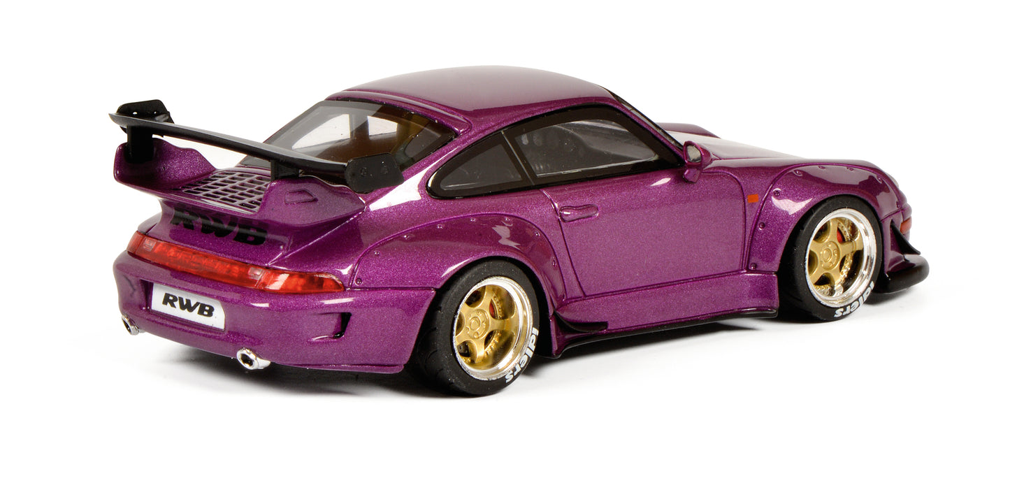 Schuco 1:43 RAUH-Welt RWB Porsche 911 964 Purple 450911600