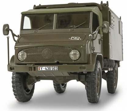 Schuco 1:35 Unimog 404 S box van 450912800