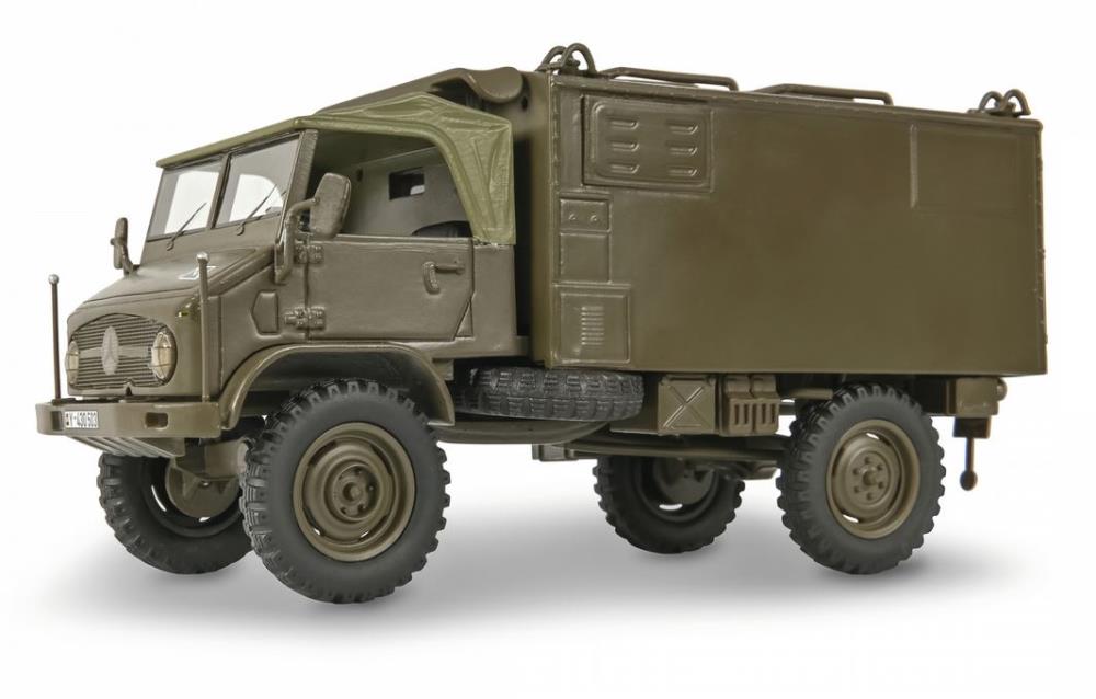 Schuco 1:35 Unimog 404 S box van 450912800