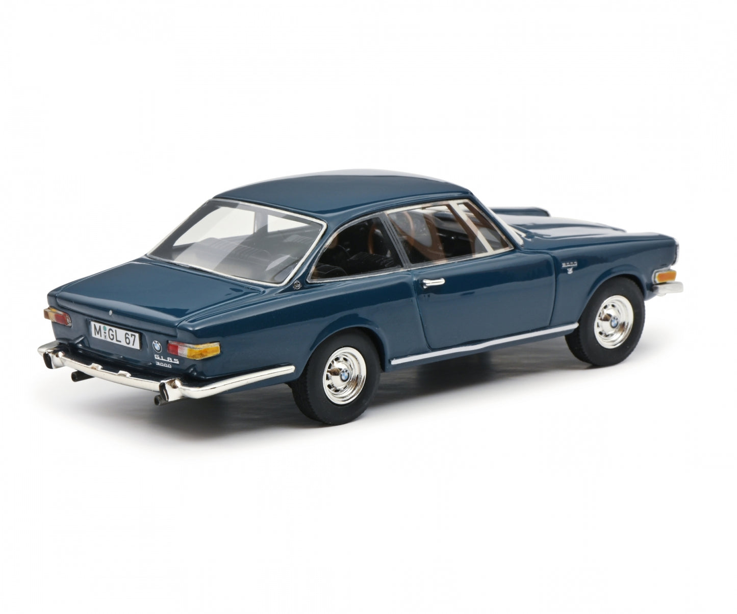 Schuco 1:43 BMW Glas 3000 V8 Blue 450913200