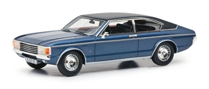 Schuco 1:43 Ford Granada Coupe blue 450914200