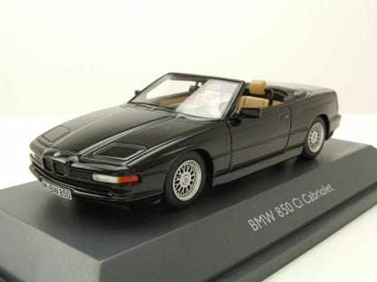 Schuco 1:43 BMW 850 CI Cabriolet (E31) Black 450914900